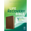 NLT Life Recovery Bible, Second Edition (Leatherlike, Rustic Brown)