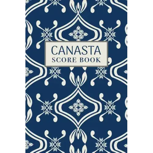 Canasta Score Book: 6x9, 110 pages, Keep Track of Scoring Card Games