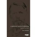 A Political Style of Thinking