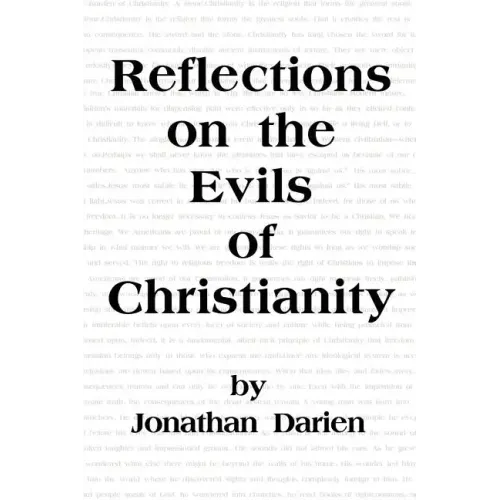 Reflections on the Evils of Christianity