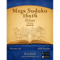 Mega Sudoku 16x16 Deluxe - Extreme - Volume 56 - 468 Logic Puzzles