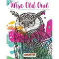 Wise Old Owl Adult Coloring Books Owls Edition