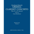 Clarinet Concerto No.2, Op.5: Study score
