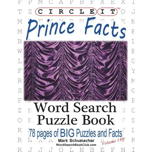 Circle It, Prince Facts, Word Search, Puzzle Book