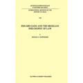 Eduard Gans and the Hegelian Philosophy of Law