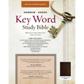 The Hebrew-Greek Key Word Study Bible: ESV Edition, Brown Genuine Goat Leather