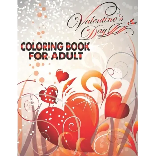 Valentine's Day Coloring Book For Adults