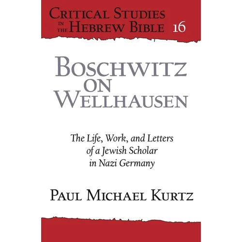 Boschwitz on Wellhausen