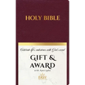 NRSV Updated Edition Gift & Award Bible with Apocrypha (Imitation Leather, Burgundy)
