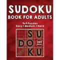 Sudoku Books For Adults: 365 Days Of Sudoku Book - Activity Book For Adults (Sudoku Puzzle Books) Volume.2: Sudoku Puzzle Book