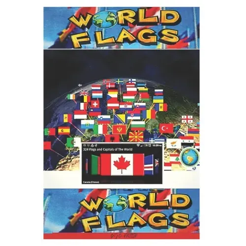 world flags world flags: Fun coloring book for world countries, cool and cute designs for stress relief.