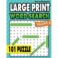 Large Print Word Search: 101 Puzzles ( Volume 2 )