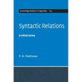 Syntactic Relations