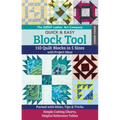 The New Ladies' Art Company Quick & Easy Block Tool: 110 Quilt Blocks in 5 Sizes with Project Ideas - Packed with Hints, Tips & Tricks - Simple Cuttin