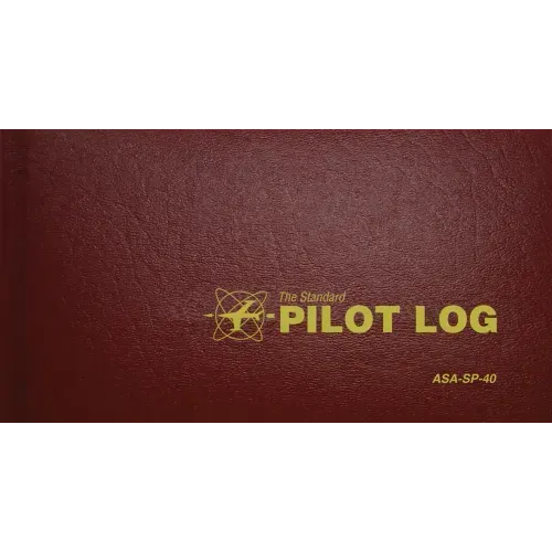 The Standard Pilot Log (Burgundy): Asa-Sp-40