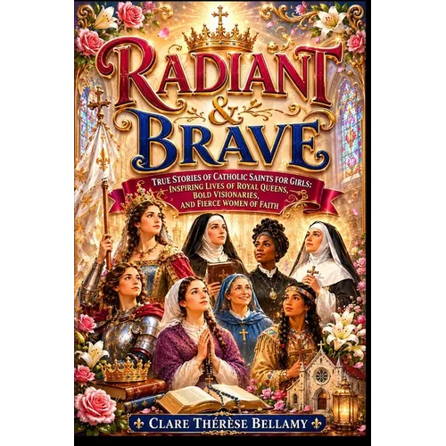 Radiant & Brave: True Stories of Catholic Saints for Girls: Inspiring Lives of Royal Queens, Bold Visionaries, and Fierce Women of Faith
