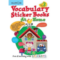 Kumon Vocabulary Sticker Books at Home