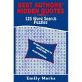 Best Authors' Hidden Quotes - 125 Word Search Puzzles