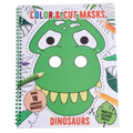 Color & Cut Masks: Dinosaurs
