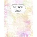 Sketch Book: Watercolor Sketchbook Scetchpad for Drawing or Doodling Notebook Pad for Creative Artists #7 Pink Purple Yellow