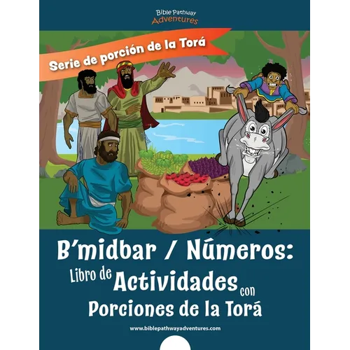 B'midbar Números: Libro de Actividades con Porciones de la Torá