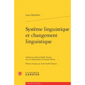 Systeme Linguistique Et Changement Linguistique