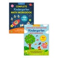 Complete Kindergarten Math Book Set: Two Workbooks with 275 Fun Activities to Build Addition, Subtraction, and Critical Thinking Skills (Perfect for A