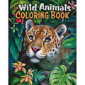 The Wild Animals Coloring Book: Over 45 Images to Color