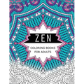 Zen Coloring Books For Adults: Anti-Stress Art Therapy for Busy People (The Mindfulness Coloring Series)