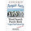 Circle It, Penguin Facts, Word Search, Puzzle Book