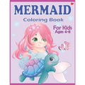 Mermaid Coloring Book for Kids Ages 4-8: Easy and Cute Mermaids Underwater Illustrations for girls and boys ready to color