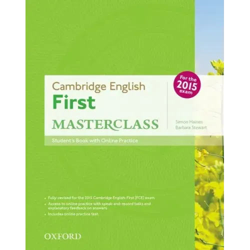 Cambridge English First Masterclass Student Book with Online Practice Test