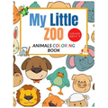 My Little Zoo: Animals Fun Coloring Book For Kids Ages 4-8