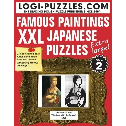 XXL Japanese Puzzles: Famous Paintings