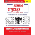 SENIOR CITIZENS Puzzle Book: Vol. 1