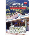AUSTRIA - ILLUSTRATED RAILWAY ATLAS - Designed for Interrail/Eurail Rail Pass: Pocket Sized Edition