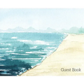 Beach Landscape Guest Book to sign