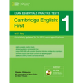 Exam Essentials: Cambridge First Practice Tests 1 W/Key + DVD-ROM