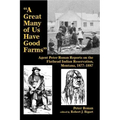 A Great Many of Us Have Good Farms: Agent Peter Ronan Reports on the Flathead Indian Reservation, Montana, 1877-1887