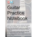 Guitar Practice Notebook: Instrumental diary for guitarists