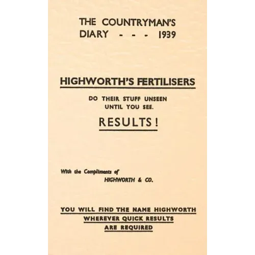 The Countryman's Diary 1939