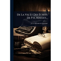 De La Vie Et Des Ãcrits De P.h. Mallet...