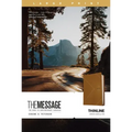 The Message Thinline, Large Print (Leather-Look, Arrow Saddle Tan)