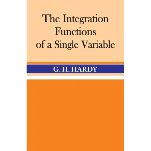 The Integration of Functions of a Single Variable