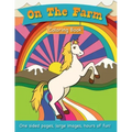 On The Farm Coloring Book for Kids Ages 3-6!