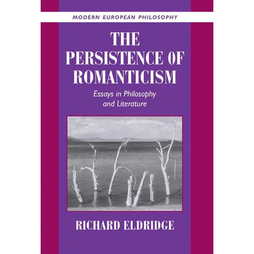 The Persistence of Romanticism: Essays in Philosophy and Literature