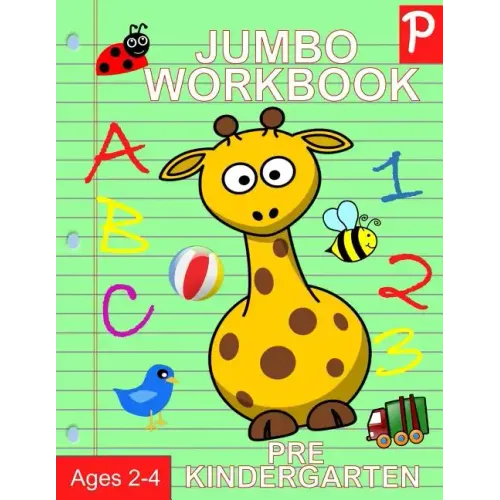 Jumbo Workbook Pre Kindergarten: Jumbo Preschool Activity Book Ages 2-4