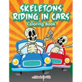 Skeletons Riding in Cars Coloring Book