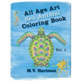 All Age Art -- Sea Animal Coloring Book: Volume 1