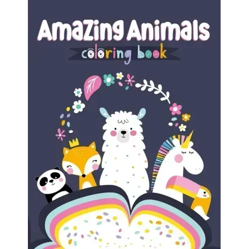 Amazing Animals Coloring Book